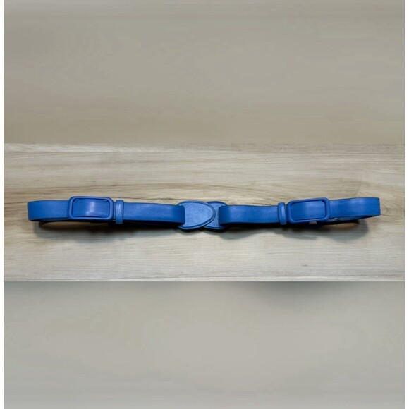 Louis Vuitton Women’s Leather Belt Blue Adjustable Hook Front 31”-34” - Picture 2 of 16